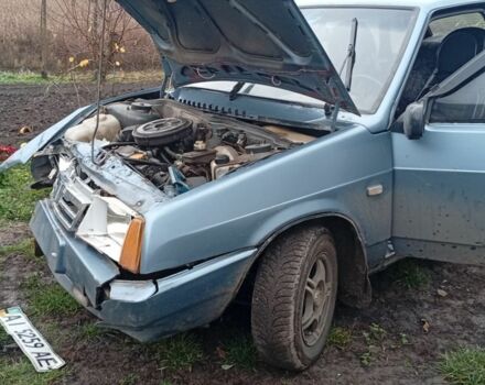 Синій ВАЗ 21099, об'ємом двигуна 1.5 л та пробігом 50 тис. км за 550 $, фото 1 на Automoto.ua