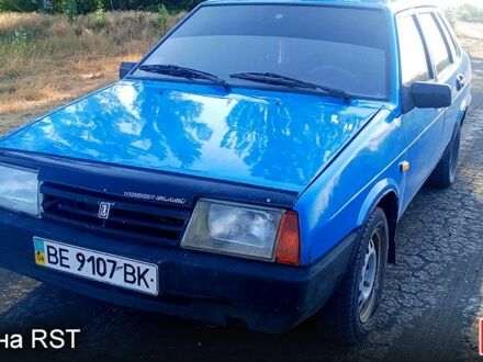 ВАЗ 21099 1994 у Миколаєві на Automoto.ua Синій ВАЗ 21099, об'ємом двигуна 1.5 л та пробігом 200 тис. км за 960 $, фото 1 на Automoto.ua