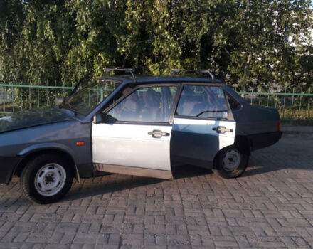 Синий ВАЗ 21099, объемом двигателя 1.5 л и пробегом 125 тыс. км за 1700 $, фото 1 на Automoto.ua