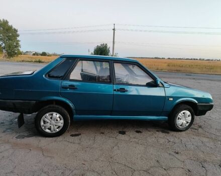 Синий ВАЗ 21099, объемом двигателя 1.5 л и пробегом 183 тыс. км за 971 $, фото 1 на Automoto.ua