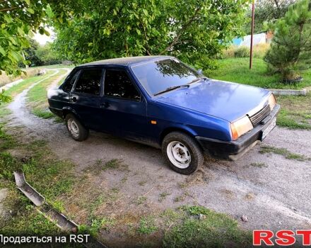 Синий ВАЗ 21099, объемом двигателя 1.5 л и пробегом 120 тыс. км за 2200 $, фото 1 на Automoto.ua