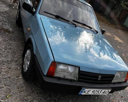Синий ВАЗ 21099, объемом двигателя 1.5 л и пробегом 39 тыс. км за 1548 $, фото 1 на Automoto.ua
