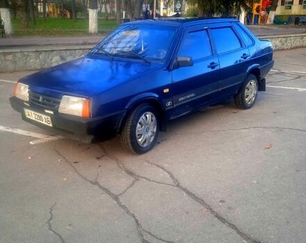 Синий ВАЗ 21099, объемом двигателя 1.5 л и пробегом 0 тыс. км за 900 $, фото 1 на Automoto.ua