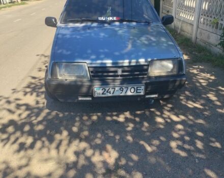 Синій ВАЗ 21099, об'ємом двигуна 2 л та пробігом 5 тис. км за 1000 $, фото 1 на Automoto.ua