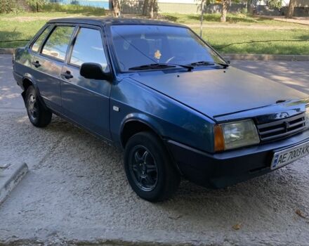Синій ВАЗ 21099, об'ємом двигуна 1.5 л та пробігом 100 тис. км за 1001 $, фото 1 на Automoto.ua