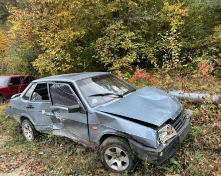 ВАЗ 21099 1996 в Славуте на Automoto.ua Синий ВАЗ 21099, объемом двигателя 1.5 л и пробегом 77 тыс. км за 150 $, фото 1 на Automoto.ua