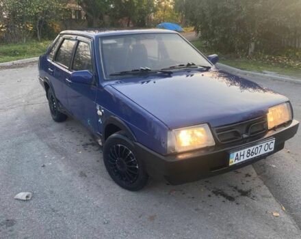 Синій ВАЗ 21099, об'ємом двигуна 1.5 л та пробігом 56 тис. км за 749 $, фото 1 на Automoto.ua