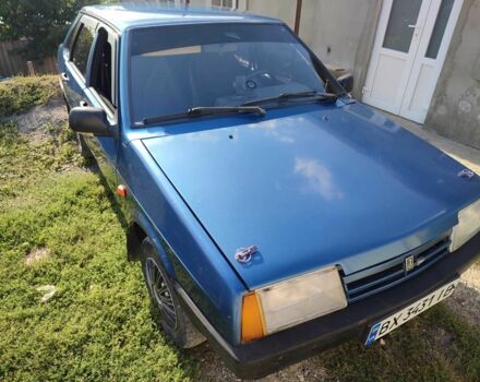 Синій ВАЗ 21099, об'ємом двигуна 1.5 л та пробігом 100 тис. км за 650 $, фото 1 на Automoto.ua