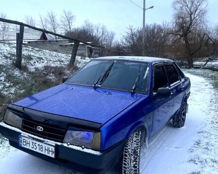 Синій ВАЗ 21099, об'ємом двигуна 1.5 л та пробігом 100 тис. км за 1250 $, фото 1 на Automoto.ua