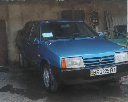 Синий ВАЗ 21099, объемом двигателя 1.5 л и пробегом 250 тыс. км за 650 $, фото 1 на Automoto.ua