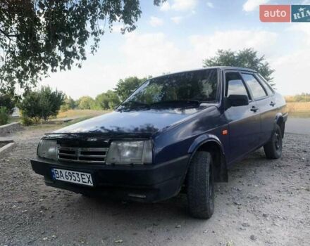 Синій ВАЗ 21099, об'ємом двигуна 1.46 л та пробігом 85 тис. км за 1600 $, фото 1 на Automoto.ua