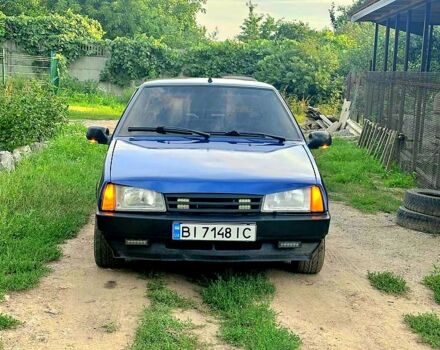 Синий ВАЗ 21099, объемом двигателя 1.5 л и пробегом 297 тыс. км за 2200 $, фото 1 на Automoto.ua