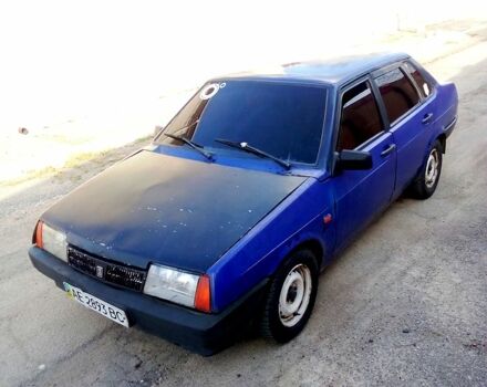 Синий ВАЗ 21099, объемом двигателя 1.5 л и пробегом 250 тыс. км за 850 $, фото 1 на Automoto.ua