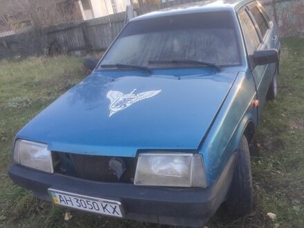 ВАЗ 21099 1997 в Лебедине на Automoto.ua Синий ВАЗ 21099, объемом двигателя 1.5 л и пробегом 150 тыс. км за 478 $, фото 1 на Automoto.ua