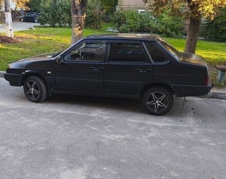 Синий ВАЗ 21099, объемом двигателя 1.5 л и пробегом 158 тыс. км за 1305 $, фото 1 на Automoto.ua