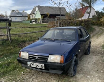 Синий ВАЗ 21099, объемом двигателя 1.5 л и пробегом 134 тыс. км за 502 $, фото 1 на Automoto.ua