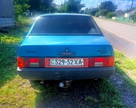 Синий ВАЗ 21099, объемом двигателя 1.5 л и пробегом 90 тыс. км за 700 $, фото 1 на Automoto.ua