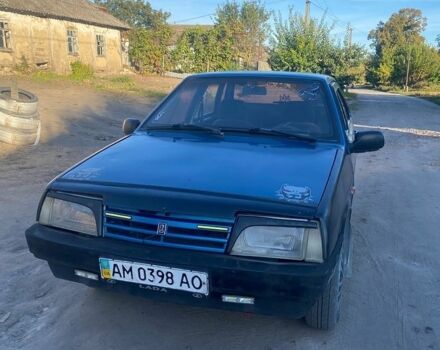 Синий ВАЗ 21099, объемом двигателя 1.5 л и пробегом 300 тыс. км за 555 $, фото 1 на Automoto.ua
