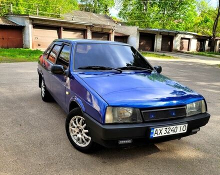 Синий ВАЗ 21099, объемом двигателя 1.5 л и пробегом 77 тыс. км за 2250 $, фото 1 на Automoto.ua