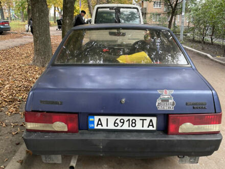Синий ВАЗ 21099, объемом двигателя 1.5 л и пробегом 62 тыс. км за 357 $, фото 1 на Automoto.ua