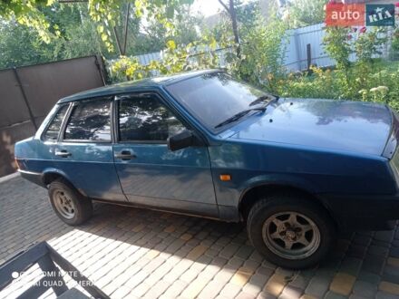 Синій ВАЗ 21099, об'ємом двигуна 1.6 л та пробігом 345 тис. км за 800 $, фото 1 на Automoto.ua