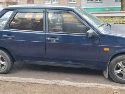 Синій ВАЗ 21099, об'ємом двигуна 0 л та пробігом 180 тис. км за 592 $, фото 1 на Automoto.ua