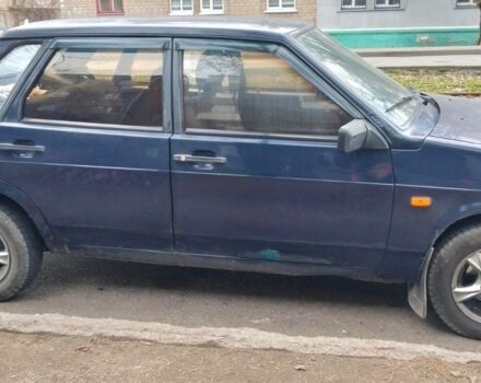 Синій ВАЗ 21099, об'ємом двигуна 0 л та пробігом 180 тис. км за 592 $, фото 1 на Automoto.ua