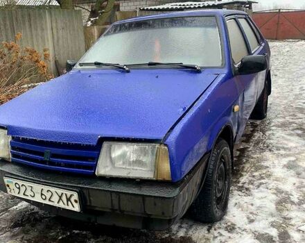 Синій ВАЗ 21099, об'ємом двигуна 1.5 л та пробігом 0 тис. км за 750 $, фото 1 на Automoto.ua