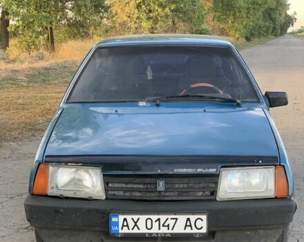 Синій ВАЗ 21099, об'ємом двигуна 1.5 л та пробігом 186 тис. км за 692 $, фото 1 на Automoto.ua
