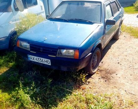 Синій ВАЗ 21099, об'ємом двигуна 1.5 л та пробігом 250 тис. км за 440 $, фото 1 на Automoto.ua