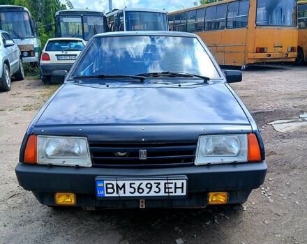 Синий ВАЗ 21099, объемом двигателя 1.5 л и пробегом 250 тыс. км за 1600 $, фото 1 на Automoto.ua