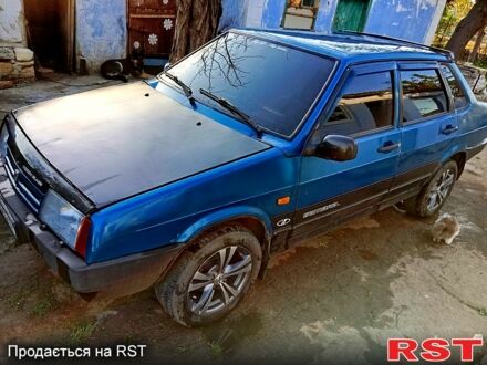 ВАЗ 21099 1998 в Доброслав (Коминтерновское) на Automoto.ua Синий ВАЗ 21099, объемом двигателя 1.5 л и пробегом 0 тыс. км за 1500 $, фото 1 на Automoto.ua