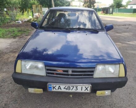 Синий ВАЗ 21099, объемом двигателя 1.5 л и пробегом 270 тыс. км за 1050 $, фото 1 на Automoto.ua