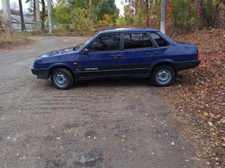 ВАЗ 21099 1999 в Каменское - Днепродзержинск на Automoto.ua Синий ВАЗ 21099, объемом двигателя 1.5 л и пробегом 90 тыс. км за 808 $, фото 1 на Automoto.ua