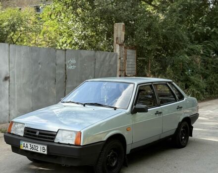Синий ВАЗ 21099, объемом двигателя 1.5 л и пробегом 55 тыс. км за 1550 $, фото 1 на Automoto.ua
