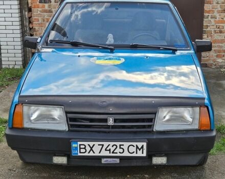 Синий ВАЗ 21099, объемом двигателя 1.5 л и пробегом 250 тыс. км за 999 $, фото 1 на Automoto.ua