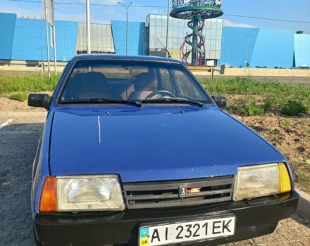 Синий ВАЗ 21099, объемом двигателя 1.5 л и пробегом 200 тыс. км за 1498 $, фото 1 на Automoto.ua