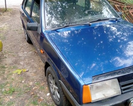 Синий ВАЗ 21099, объемом двигателя 1.5 л и пробегом 2 тыс. км за 1097 $, фото 1 на Automoto.ua