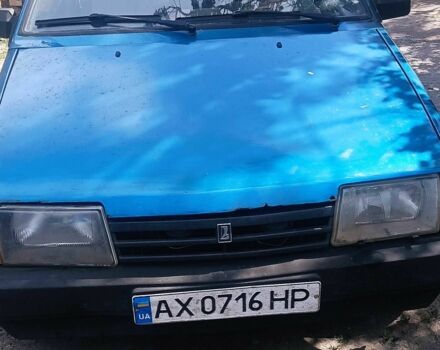 Синий ВАЗ 21099, объемом двигателя 1.5 л и пробегом 360 тыс. км за 950 $, фото 1 на Automoto.ua