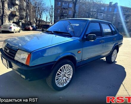 Синий ВАЗ 21099, объемом двигателя 1.5 л и пробегом 0 тыс. км за 2300 $, фото 1 на Automoto.ua