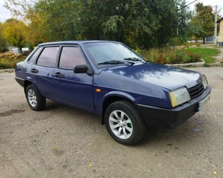 Синий ВАЗ 21099, объемом двигателя 0 л и пробегом 254 тыс. км за 1301 $, фото 1 на Automoto.ua