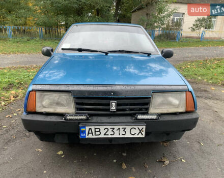 Синий ВАЗ 21099, объемом двигателя 1.5 л и пробегом 300 тыс. км за 1400 $, фото 1 на Automoto.ua