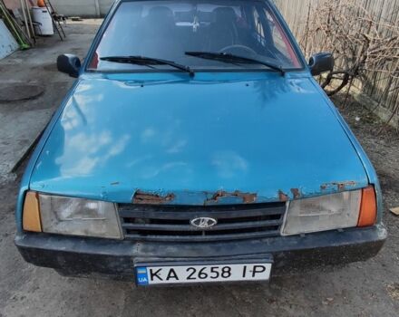 Синий ВАЗ 21099, объемом двигателя 1.5 л и пробегом 146 тыс. км за 903 $, фото 1 на Automoto.ua