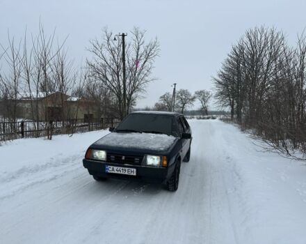 Синий ВАЗ 21099, объемом двигателя 1.5 л и пробегом 250 тыс. км за 1300 $, фото 1 на Automoto.ua