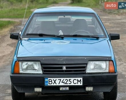 Синий ВАЗ 21099, объемом двигателя 1.6 л и пробегом 250 тыс. км за 950 $, фото 1 на Automoto.ua
