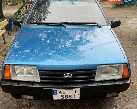 Синий ВАЗ 21099, объемом двигателя 1.5 л и пробегом 190 тыс. км за 1200 $, фото 1 на Automoto.ua