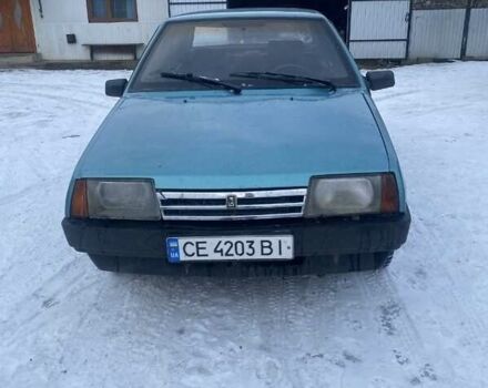 Синий ВАЗ 21099, объемом двигателя 1.5 л и пробегом 270 тыс. км за 950 $, фото 1 на Automoto.ua
