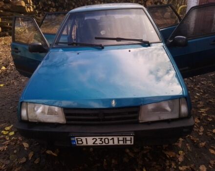 Синій ВАЗ 21099, об'ємом двигуна 1.5 л та пробігом 1000 тис. км за 979 $, фото 1 на Automoto.ua