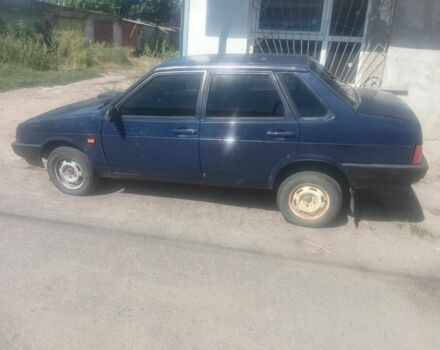 Синий ВАЗ 21099, объемом двигателя 0 л и пробегом 211 тыс. км за 560 $, фото 1 на Automoto.ua