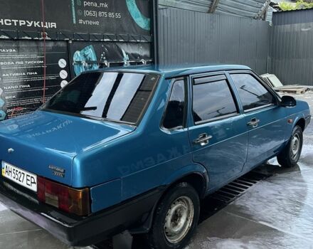 Синий ВАЗ 21099, объемом двигателя 1.5 л и пробегом 300 тыс. км за 1199 $, фото 1 на Automoto.ua